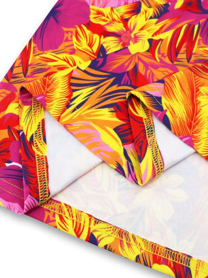 Twisted Printed V-Neck Cami Dress