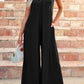 V-Neck Spaghetti Strap Jumpsuit