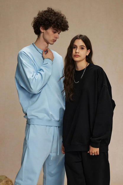 Round Neck Long Sleeve Sweatshirt