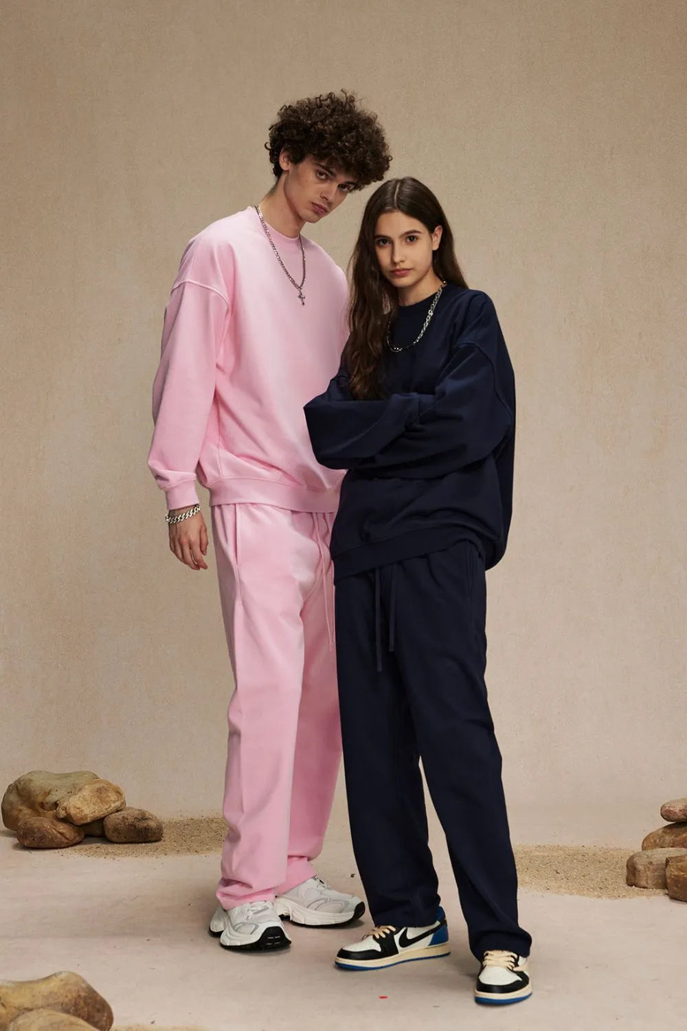 Round Neck Long Sleeve Sweatshirt