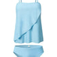 Detachable Strap Top and Brief Swim Set