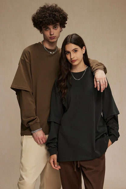 Round Neck Long Sleeve T-Shirt