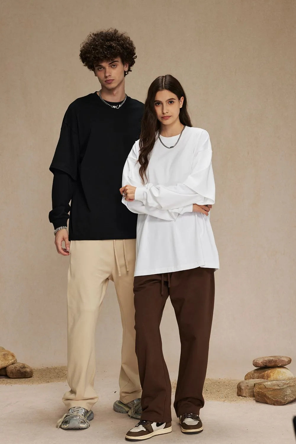 Round Neck Long Sleeve T-Shirt