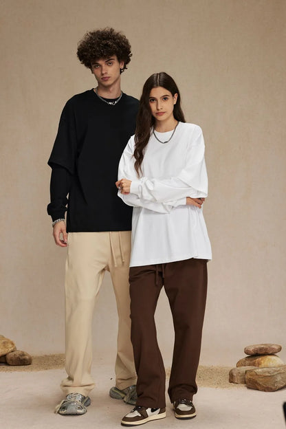 Round Neck Long Sleeve T-Shirt