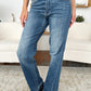 Judy Blue Mid Rise Release Hem Jeans