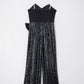 Bow Sequin Wide Leg Jumpsuit