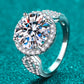 5 Carat Moissanite 925 Sterling Silver Ring