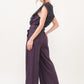 And The Why Laced Surplice Tie Waist Jumpsuit