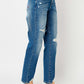 Judy Blue Queen Of Hearts Coin Pocket BF Jeans