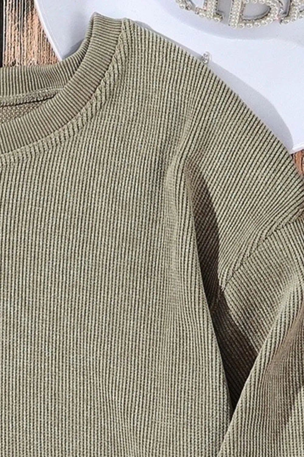 Sequin Nutcracker Drop Shoulder Sweatshirt