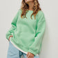 Oversize Round Neck Dropped Shoulder Sweatshirt