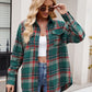 Plaid Button Up Long Sleeve Shirt