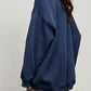 Oversize Round Neck Dropped Shoulder Sweatshirt