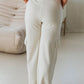 Drawstring High Waist Pants with Pockets