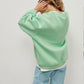 Oversize Round Neck Dropped Shoulder Sweatshirt