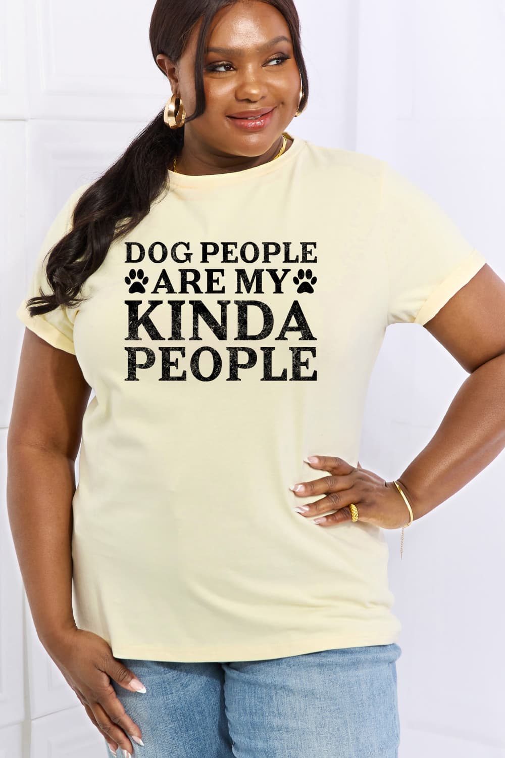 DOG PEOPLE ARE MY KINDA PEOPLE Graphic Tee