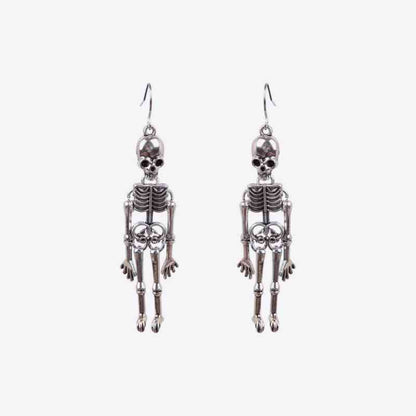 Skeleton Alloy Earrings