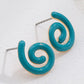 Bright Color Copper Earrings