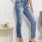 Kancan Amara High Rise Slim Straight Jeans