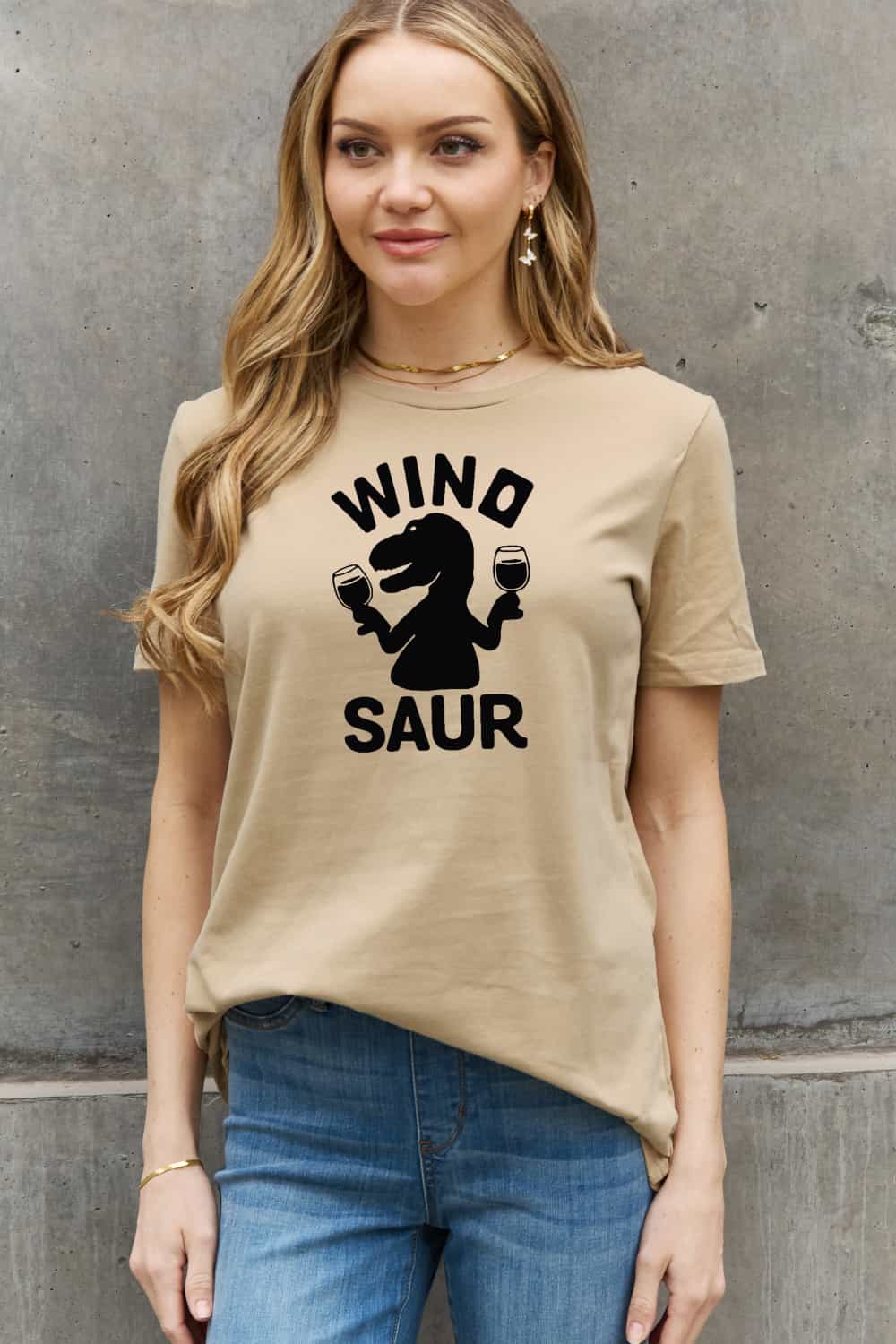 WINOSAUR Graphic Cotton T-Shirt