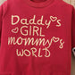 DADDY'S GIRL MOMMY'S WORLD Leopard Top and Pants Set