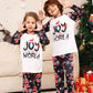 JOY TO THE WORLD Graphic Two-Piece Set