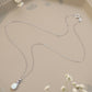 Opal Oval Pendant Chain Necklace