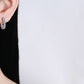 1.8 Carat Moissanite Hoop Earrings