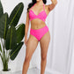 Summer Splash Halter Bikini Set in Pink
