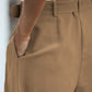 Longline Blazer and Shorts Set with Pockets