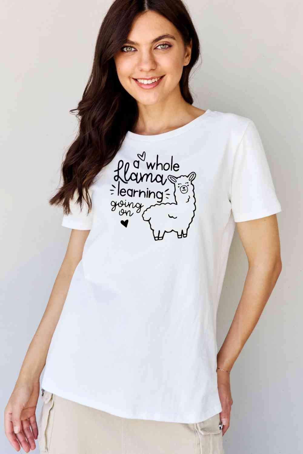 Llama Graphic T-Shirt