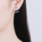 Two Ways To Wear Moissanite Earrings