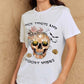 THICK THIGHS AND SPOOKY VIBES Graphic Cotton T-Shirt