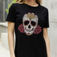 Skull Graphic Cotton Tee