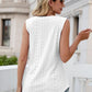 Eyelet V-Neck Tank