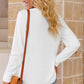 Round Neck Long Sleeve Top