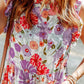 Floral Ruffled Tiered Dress