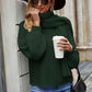 Round Neck Lantern Sleeve Sweater