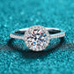 Ready To Flaunt Moissanite Ring