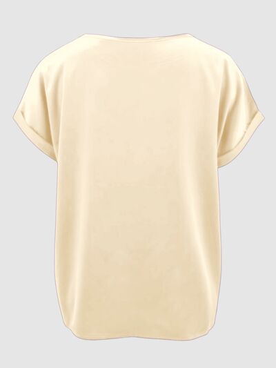 Round Neck Short Sleeve T-Shirt