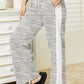 Side Stripe Drawstring Pants