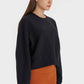 Textured Dropped Shoulder Sports Top