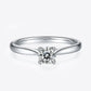 Moissanite 925 Sterling Silver Solitaire Ring