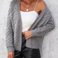 Open Front Long Sleeve Cardigan