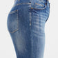 BAYEAS Full Size Distressed Paint Splatter Pattern Jeans