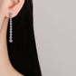 1.18 Carat Moissanite Long Earrings