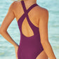 Crisscross Back One-Piece Swimsuit