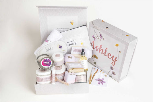 A Special Day Gift Basket, Lavender Natural Bath & Body