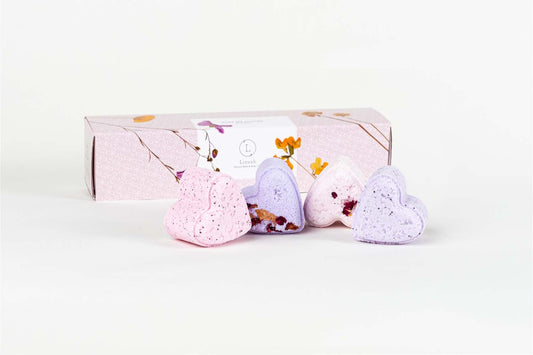 Heart Shaped Shower Steamers Gift Box, Set of 5