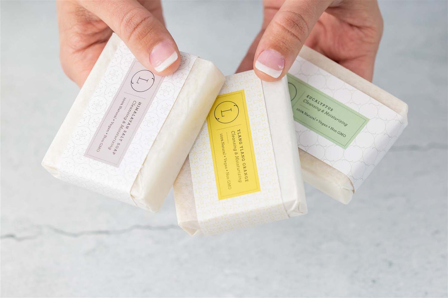 Natural Soap Bars Gift Set, Set of 6